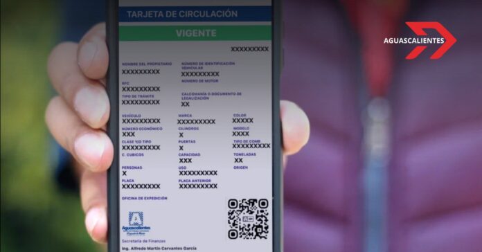 Aguascalientes avanza con la digitalización del control vehicular